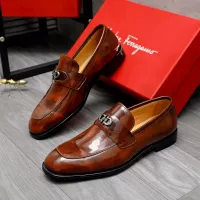 Salvatore Ferragamo Leather Shoes For Men #1273435