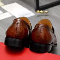 Cheap Salvatore Ferragamo Leather Shoes For Men #1273435 Replica Wholesale [$82.00 USD] [ITEM#1273435] on Replica Salvatore Ferragamo Leather Shoes