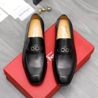 Cheap Salvatore Ferragamo Leather Shoes For Men #1273436 Replica Wholesale [$82.00 USD] [ITEM#1273436] on Replica Salvatore Ferragamo Leather Shoes