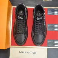 Cheap Louis Vuitton High Tops Shoes For Men #1273487 Replica Wholesale [$105.00 USD] [ITEM#1273487] on Replica Louis Vuitton High Tops Shoes