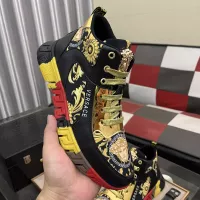 Cheap Versace High Tops Shoes For Men #1273554 Replica Wholesale [$80.00 USD] [ITEM#1273554] on Replica Versace High Tops Shoes