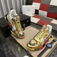 Cheap Versace High Tops Shoes For Men #1273555 Replica Wholesale [$80.00 USD] [ITEM#1273555] on Replica Versace High Tops Shoes