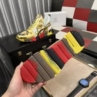 Cheap Versace High Tops Shoes For Men #1273555 Replica Wholesale [$80.00 USD] [ITEM#1273555] on Replica Versace High Tops Shoes