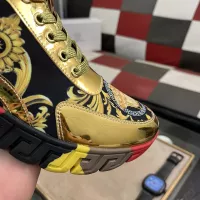 Cheap Versace High Tops Shoes For Men #1273556 Replica Wholesale [$80.00 USD] [ITEM#1273556] on Replica Versace High Tops Shoes