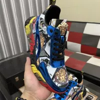 Cheap Versace High Tops Shoes For Men #1273557 Replica Wholesale [$80.00 USD] [ITEM#1273557] on Replica Versace High Tops Shoes