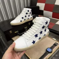 Cheap Yves Saint Laurent YSL High Tops Shoes For Men #1273664 Replica Wholesale [$98.00 USD] [ITEM#1273664] on Replica Yves Saint Laurent YSL High Tops Shoes