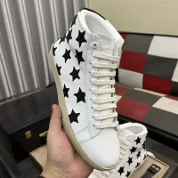 Cheap Yves Saint Laurent YSL High Tops Shoes For Men #1273666 Replica Wholesale [$98.00 USD] [ITEM#1273666] on Replica Yves Saint Laurent YSL High Tops Shoes