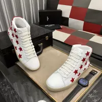 Cheap Yves Saint Laurent YSL High Tops Shoes For Men #1273669 Replica Wholesale [$98.00 USD] [ITEM#1273669] on Replica Yves Saint Laurent YSL High Tops Shoes