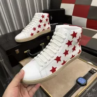 Cheap Yves Saint Laurent YSL High Tops Shoes For Men #1273669 Replica Wholesale [$98.00 USD] [ITEM#1273669] on Replica Yves Saint Laurent YSL High Tops Shoes