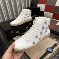 Cheap Yves Saint Laurent YSL High Tops Shoes For Men #1273676 Replica Wholesale [$98.00 USD] [ITEM#1273676] on Replica Yves Saint Laurent YSL High Tops Shoes