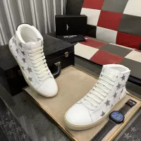 Cheap Yves Saint Laurent YSL High Tops Shoes For Men #1273676 Replica Wholesale [$98.00 USD] [ITEM#1273676] on Replica Yves Saint Laurent YSL High Tops Shoes