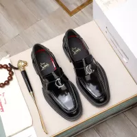 Cheap Christian Louboutin Leather Shoes For Men #1273691 Replica Wholesale [$150.00 USD] [ITEM#1273691] on Replica Christian Louboutin Leather Shoes