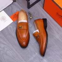 Cheap Hermes Leather Shoes For Men #1273694 Replica Wholesale [$85.00 USD] [ITEM#1273694] on Replica Hermes Leather Shoes