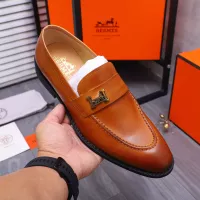 Cheap Hermes Leather Shoes For Men #1273694 Replica Wholesale [$85.00 USD] [ITEM#1273694] on Replica Hermes Leather Shoes