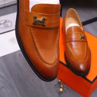 Cheap Hermes Leather Shoes For Men #1273694 Replica Wholesale [$85.00 USD] [ITEM#1273694] on Replica Hermes Leather Shoes