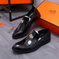 Cheap Hermes Leather Shoes For Men #1273697 Replica Wholesale [$85.00 USD] [ITEM#1273697] on Replica Hermes Leather Shoes