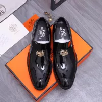 Cheap Hermes Leather Shoes For Men #1273697 Replica Wholesale [$85.00 USD] [ITEM#1273697] on Replica Hermes Leather Shoes