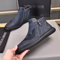 Cheap Armani Boots For Men #1273718 Replica Wholesale [$85.00 USD] [ITEM#1273718] on Replica Armani Boots