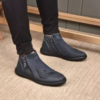 Cheap Armani Boots For Men #1273718 Replica Wholesale [$85.00 USD] [ITEM#1273718] on Replica Armani Boots