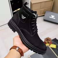 Cheap Armani Boots For Men #1273739 Replica Wholesale [$82.00 USD] [ITEM#1273739] on Replica Armani Boots