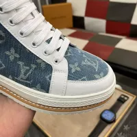 Cheap Louis Vuitton High Tops Shoes For Men #1273795 Replica Wholesale [$80.00 USD] [ITEM#1273795] on Replica Louis Vuitton High Tops Shoes