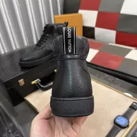 Cheap Louis Vuitton High Tops Shoes For Men #1273809 Replica Wholesale [$80.00 USD] [ITEM#1273809] on Replica Louis Vuitton High Tops Shoes