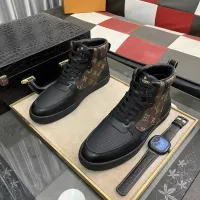 Cheap Louis Vuitton High Tops Shoes For Men #1273810 Replica Wholesale [$80.00 USD] [ITEM#1273810] on Replica Louis Vuitton High Tops Shoes