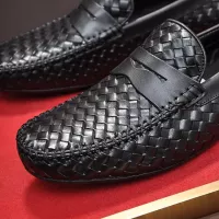 Cheap Bottega Veneta BV Leather Shoes For Men #1273818 Replica Wholesale [$92.00 USD] [ITEM#1273818] on Replica Bottega Veneta BV Leather Shoes