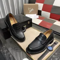 Cheap Christian Louboutin Leather Shoes For Men #1273843 Replica Wholesale [$135.00 USD] [ITEM#1273843] on Replica Christian Louboutin Leather Shoes