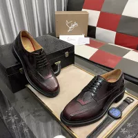 Cheap Christian Louboutin Leather Shoes For Men #1273844 Replica Wholesale [$145.00 USD] [ITEM#1273844] on Replica Christian Louboutin Leather Shoes