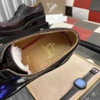 Cheap Christian Louboutin Leather Shoes For Men #1273844 Replica Wholesale [$145.00 USD] [ITEM#1273844] on Replica Christian Louboutin Leather Shoes