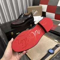 Cheap Christian Louboutin Leather Shoes For Men #1273844 Replica Wholesale [$145.00 USD] [ITEM#1273844] on Replica Christian Louboutin Leather Shoes