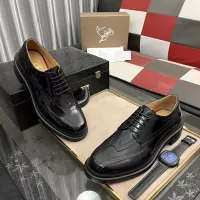 Cheap Christian Louboutin Leather Shoes For Men #1273846 Replica Wholesale [$145.00 USD] [ITEM#1273846] on Replica Christian Louboutin Leather Shoes