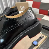 Cheap Christian Louboutin Leather Shoes For Men #1273846 Replica Wholesale [$145.00 USD] [ITEM#1273846] on Replica Christian Louboutin Leather Shoes