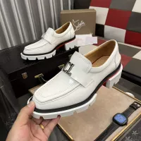 Cheap Christian Louboutin Leather Shoes For Men #1273849 Replica Wholesale [$145.00 USD] [ITEM#1273849] on Replica Christian Louboutin Leather Shoes