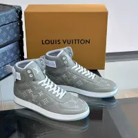 Cheap Louis Vuitton High Tops Shoes For Men #1273917 Replica Wholesale [$80.00 USD] [ITEM#1273917] on Replica Louis Vuitton High Tops Shoes