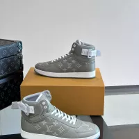 Cheap Louis Vuitton High Tops Shoes For Men #1273917 Replica Wholesale [$80.00 USD] [ITEM#1273917] on Replica Louis Vuitton High Tops Shoes