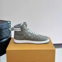 Cheap Louis Vuitton High Tops Shoes For Men #1273917 Replica Wholesale [$80.00 USD] [ITEM#1273917] on Replica Louis Vuitton High Tops Shoes