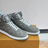 Cheap Louis Vuitton High Tops Shoes For Men #1273917 Replica Wholesale [$80.00 USD] [ITEM#1273917] on Replica Louis Vuitton High Tops Shoes