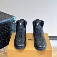 Cheap Louis Vuitton High Tops Shoes For Men #1273918 Replica Wholesale [$80.00 USD] [ITEM#1273918] on Replica Louis Vuitton High Tops Shoes