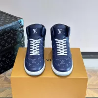 Cheap Louis Vuitton High Tops Shoes For Men #1273920 Replica Wholesale [$80.00 USD] [ITEM#1273920] on Replica Louis Vuitton High Tops Shoes