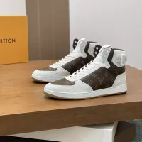 Cheap Louis Vuitton High Tops Shoes For Men #1273924 Replica Wholesale [$80.00 USD] [ITEM#1273924] on Replica Louis Vuitton High Tops Shoes