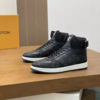 Cheap Louis Vuitton High Tops Shoes For Men #1273928 Replica Wholesale [$80.00 USD] [ITEM#1273928] on Replica Louis Vuitton High Tops Shoes