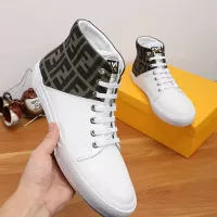 Cheap Fendi High Tops Casual Shoes For Men #1274033 Replica Wholesale [$76.00 USD] [ITEM#1274033] on Replica Fendi High Tops Casual Shoes