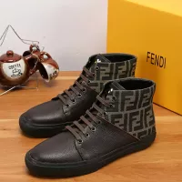 Cheap Fendi High Tops Casual Shoes For Men #1274034 Replica Wholesale [$76.00 USD] [ITEM#1274034] on Replica Fendi High Tops Casual Shoes