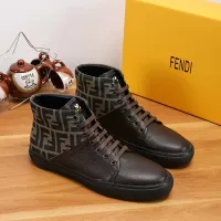 Cheap Fendi High Tops Casual Shoes For Men #1274034 Replica Wholesale [$76.00 USD] [ITEM#1274034] on Replica Fendi High Tops Casual Shoes