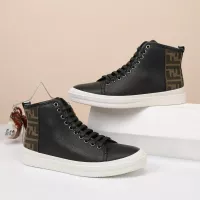 Cheap Fendi High Tops Casual Shoes For Men #1274037 Replica Wholesale [$76.00 USD] [ITEM#1274037] on Replica Fendi High Tops Casual Shoes