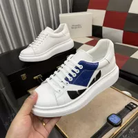 Cheap Alexander McQueen Casual Shoes For Men #1274095 Replica Wholesale [$98.00 USD] [ITEM#1274095] on Replica Alexander McQueen Casual Shoes