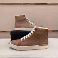 Cheap Coach High Tops Shoes For Men #1274261 Replica Wholesale [$82.00 USD] [ITEM#1274261] on Replica Coach High Tops Shoes