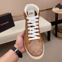 Cheap Coach High Tops Shoes For Men #1274261 Replica Wholesale [$82.00 USD] [ITEM#1274261] on Replica Coach High Tops Shoes